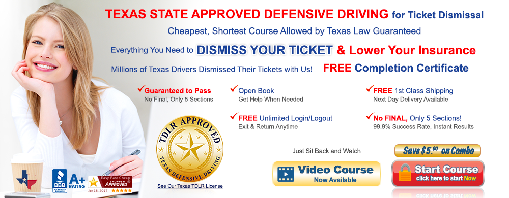 Texas approved defensive driving online